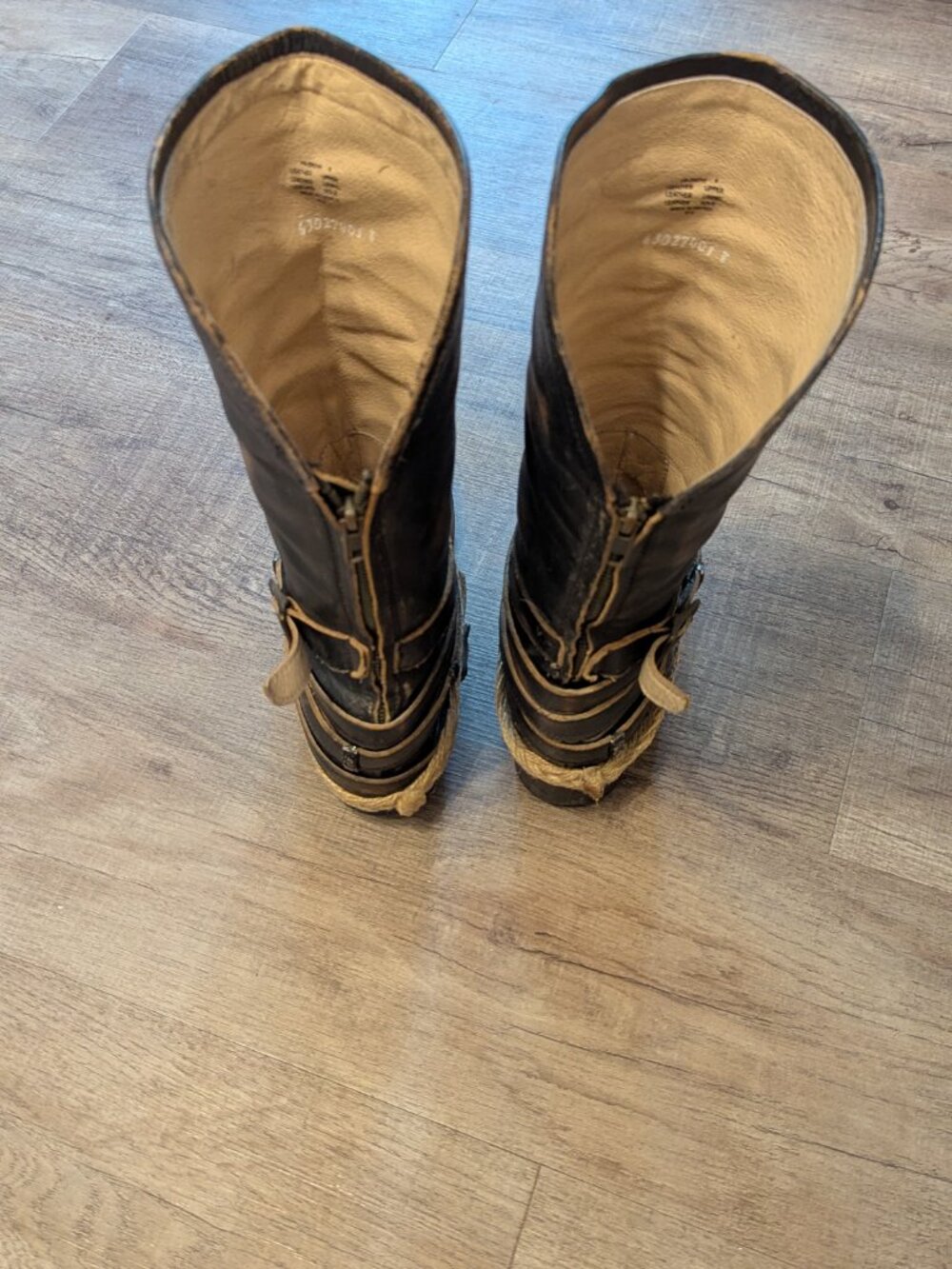 Badass Freebird Drove Boots - Black - Sz - Picture 5 of 7